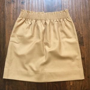 NWT J Crew paper bag waist skirt